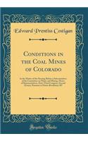 Conditions in the Coal Mines of Colorado: In the Matter of the Hearing Before a Subcommittee of the Committee on Mines and Mining, House of Representatives, Sixty-Third Congress, Second Session, Pursuant to House Resolution 387 (Classic Reprint)
