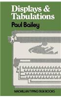 Displays and Tabulations: (Typing task book)