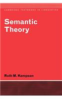 Semantic Theory
