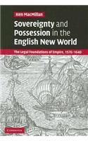 Sovereignty and Possession in the English New World