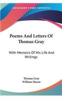 Poems And Letters Of Thomas Gray