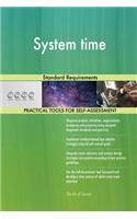 System time Standard Requirements