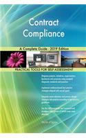 Contract Compliance A Complete Guide - 2019 Edition