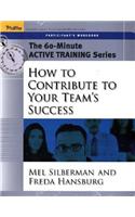 How to Contribute to Your Team's Success