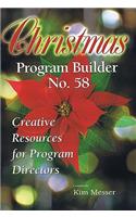 Christmas Program Builder No. 58
