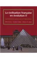 La Civilisation Francaise En Evolution II