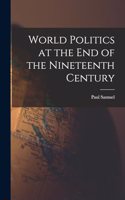 World Politics at the End of the Nineteenth Century