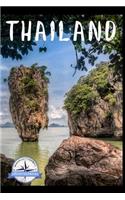 THAILAND Reisetagebuch WanderlustJournals: Reisetagebuch zum Selberschreiben für die Thailand Reise - Mein Erinnerungsbuch zum Ausfüllen - 110 Seiten, Punkteraster - Format 6x9 DIN A5 - Stran