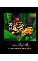 Monarch Butterfly 2019 - 2020 Academic Year Planner Organizer