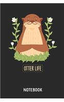 Otter Life Notebook