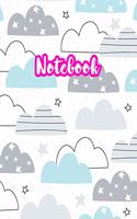Notebook: Cute Blank Lined Journal Large 8.5 x 11 Matte Cover Design with Ruled White Paper Interior (Perfect for School Notes, Girls and Boys Diary, Kids Wri