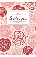 Soraya: Personalised Notebook / 120 Lined Pages / Perfect for journaling and writing notes.