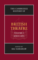 Cambridge History of British Theatre