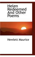 Helen Redeemed and Other Poems