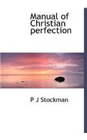 Manual of Christian Perfection