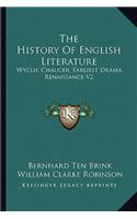 The History Of English Literature