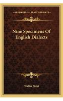 Nine Specimens of English Dialects