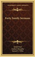 Forty Family Sermons
