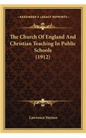 Church of England and Christian Teaching in Public Schools (1912)