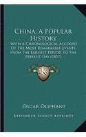 China, A Popular History