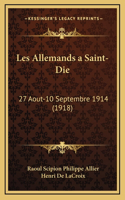 Les Allemands a Saint-Die
