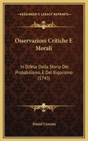 Osservazioni Critiche E Morali