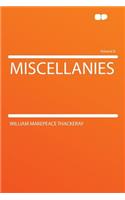 Miscellanies Volume 8: (English)