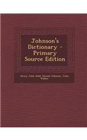 Johnson's Dictionary