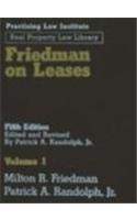Friedman on Leases (3 Vols)