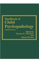 Handbook of Child Psychopathology