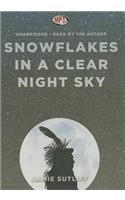 Snowflakes in a Clear Night Sky