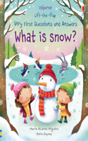 Very First Questions and Answers What is Snow?