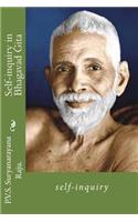 Self-inquiry in Bhagavad Gita