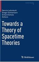 Towards a Theory of Spacetime Theories