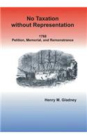 No Taxation Without Representation