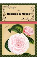 My Recipes & Notes: Recipe Journal