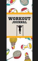 Workout Journal: Sport & Workout Pattern: Keep Fit and Tracking Your Workout: Workout Log: Fitness Journal and Diary Workout Log