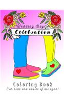 The Wedding Day Celebration Coloring Book