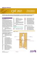 CPT 2021 Express Reference Coding Card: Physical Medicine and Rehabilitation