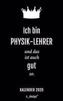 Kalender 2020 für Physik-Lehrer