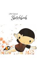 Collect happiness sketchbook(Drawing & Writing)( Volume 3)(8.5*11) (100 pages): Collect happiness and make the world a better place.