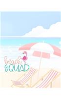 Beach Squad: Trip Travel Journal - Travel Planner - Trip Information Logbook - Vacation Journal & Planner - Holiday Check Lists, Itineraries, & Bookings - Journa