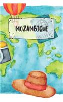 Mozambique: Ruled Travel Diary Notebook or Journey Journal - Lined Trip Pocketbook for Men and Women with Lines