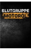 Blutgruppe Motoröl: Mechaniker Autos Werkstatt Schrauber Fahrzeuge Geschenk (6"x9") Punktraster Notizbuch zum Reinschreiben