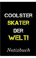 Coolster Skater Der Welt Notizbuch