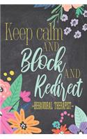 Keep Calm And Block And Redirect