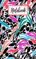 Multi-coloured Animal Print Notebook