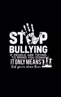 Stop bullying: 6x9 STOP BULLYING - lined - ruled paper - notebook - notes