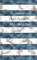 Undated Daily Planner - To Do, Meals & Notes