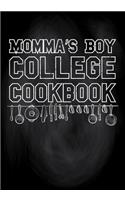Momma's Boy College Cookbook